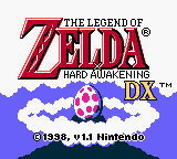 Zelda DX - Hard Awakening (v1.1) Title Screen
